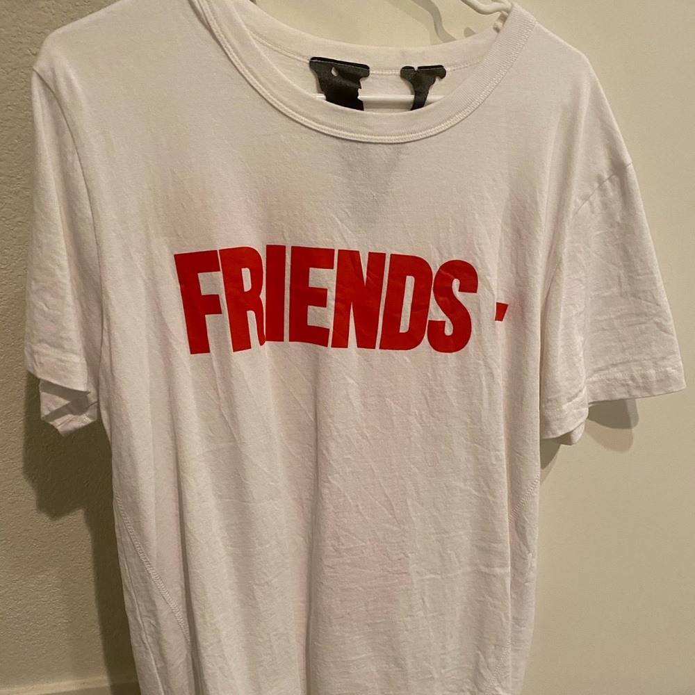 Vlone Friends Tee (White/Red)